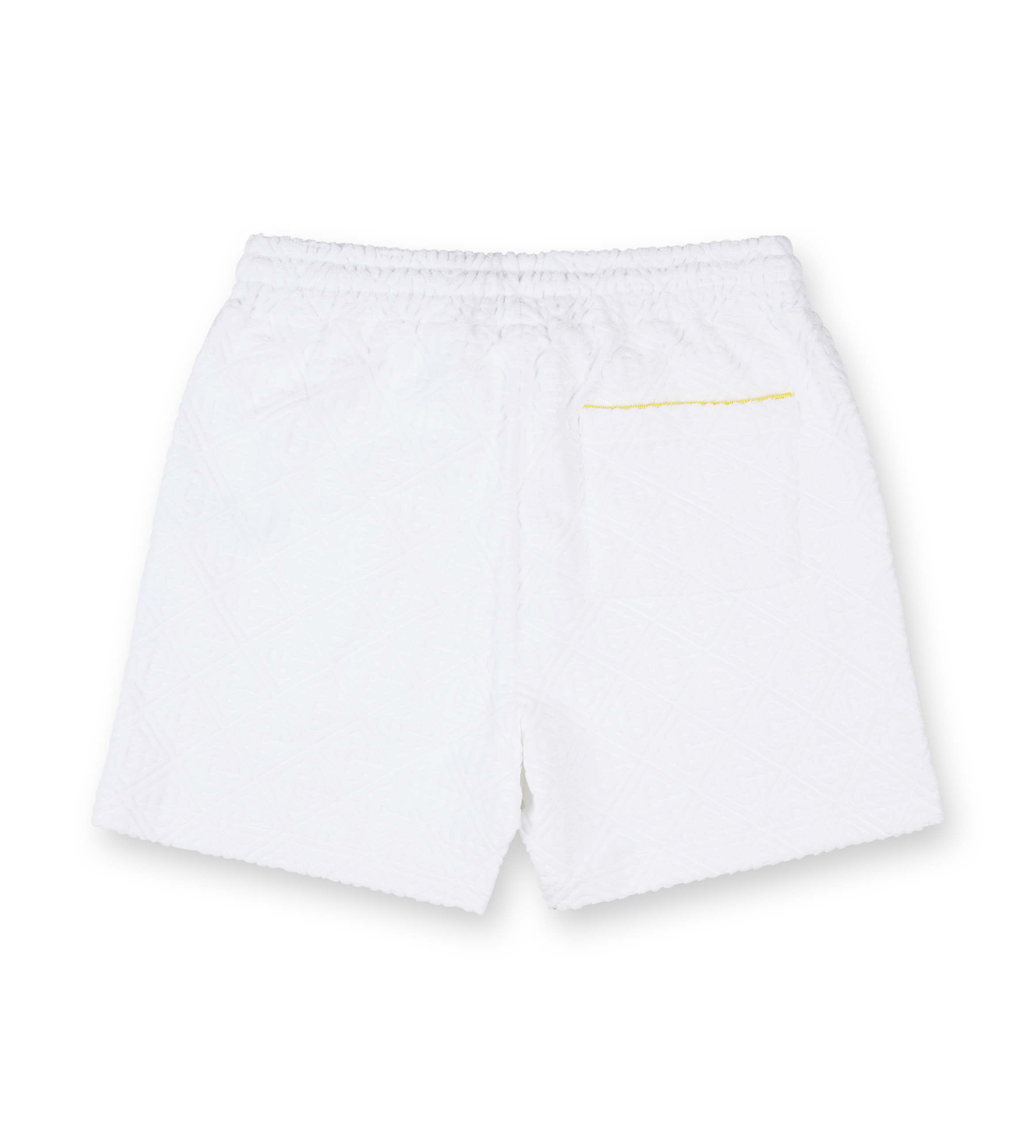 Monogram Towelling Shorts Bright White