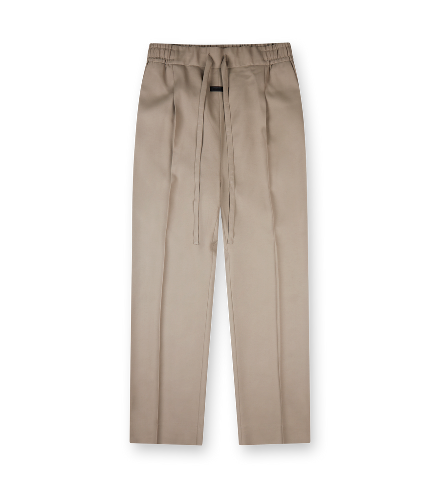Dawstring Wide Leg Pants (Dusty Beige)