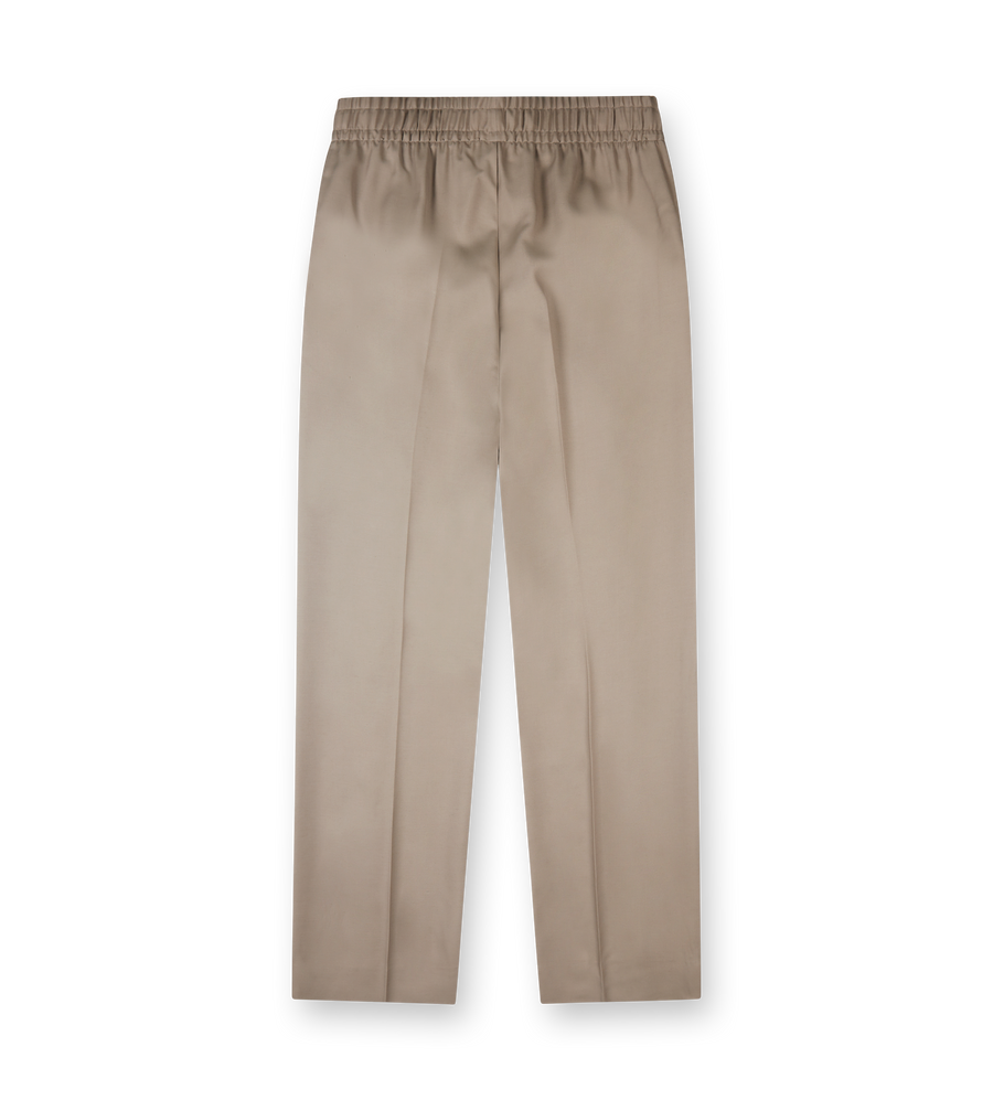 Dawstring Wide Leg Pants (Dusty Beige)