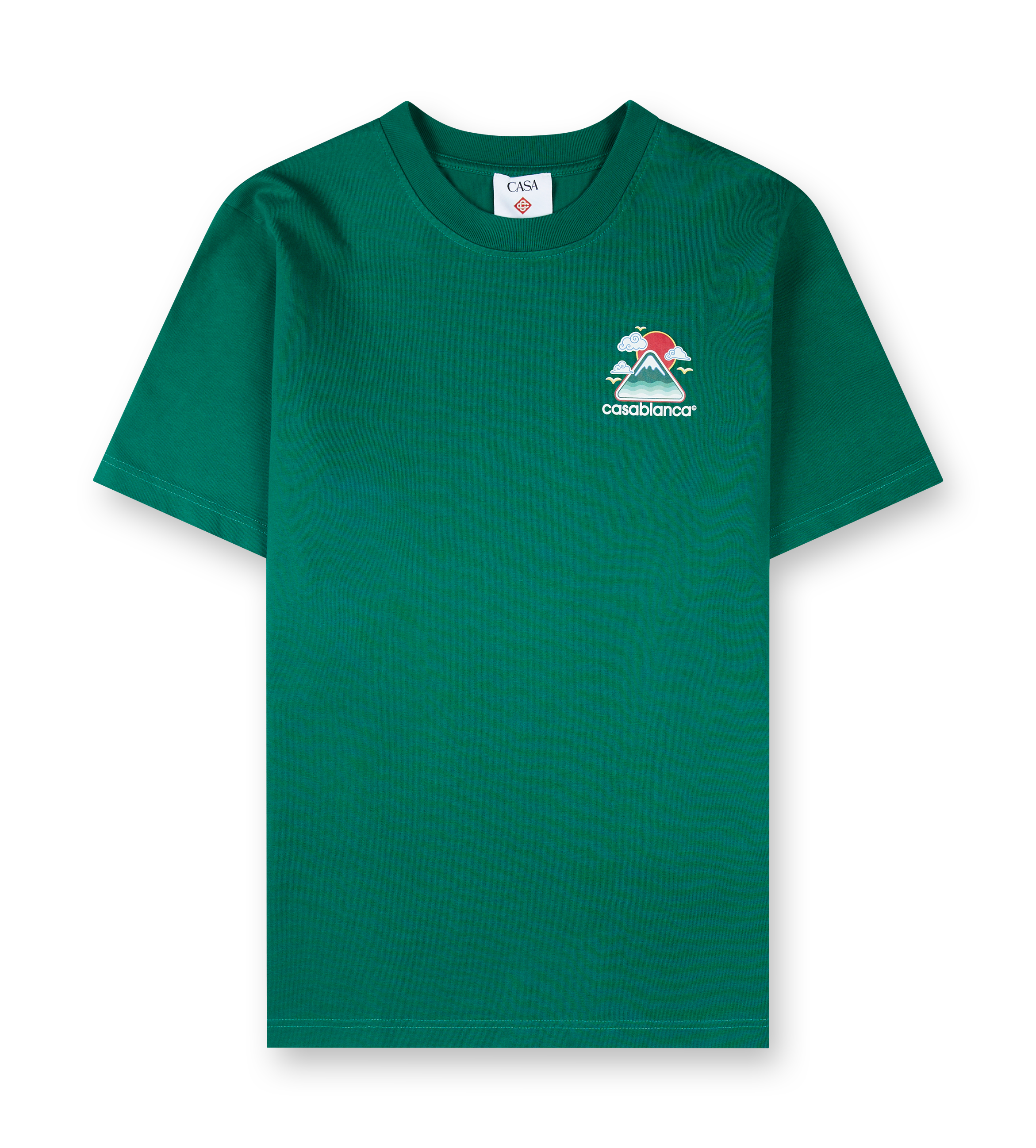 Montagne Ondulée T-Shirt Green