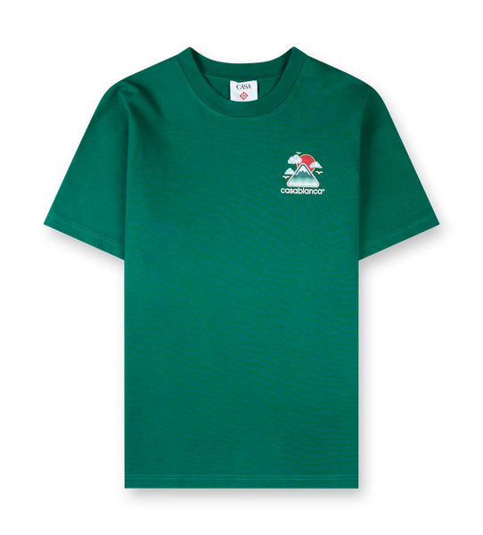 TEE 大型サボ ラインゴルト Amsterdam Basel New Amsterdam Surf Association / LOGO KNIT TEE｜ESTNATION