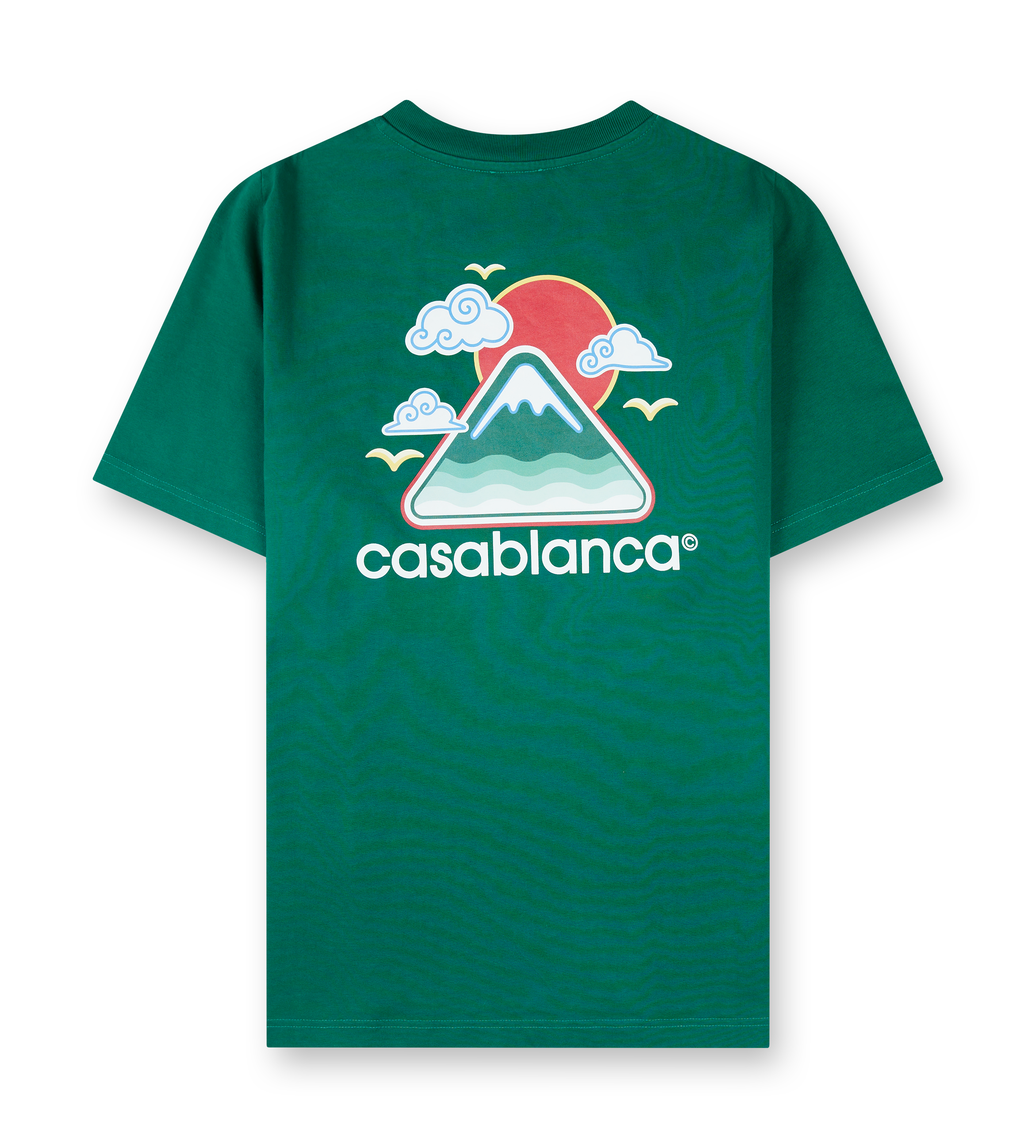 Montagne Ondulée T-Shirt Green