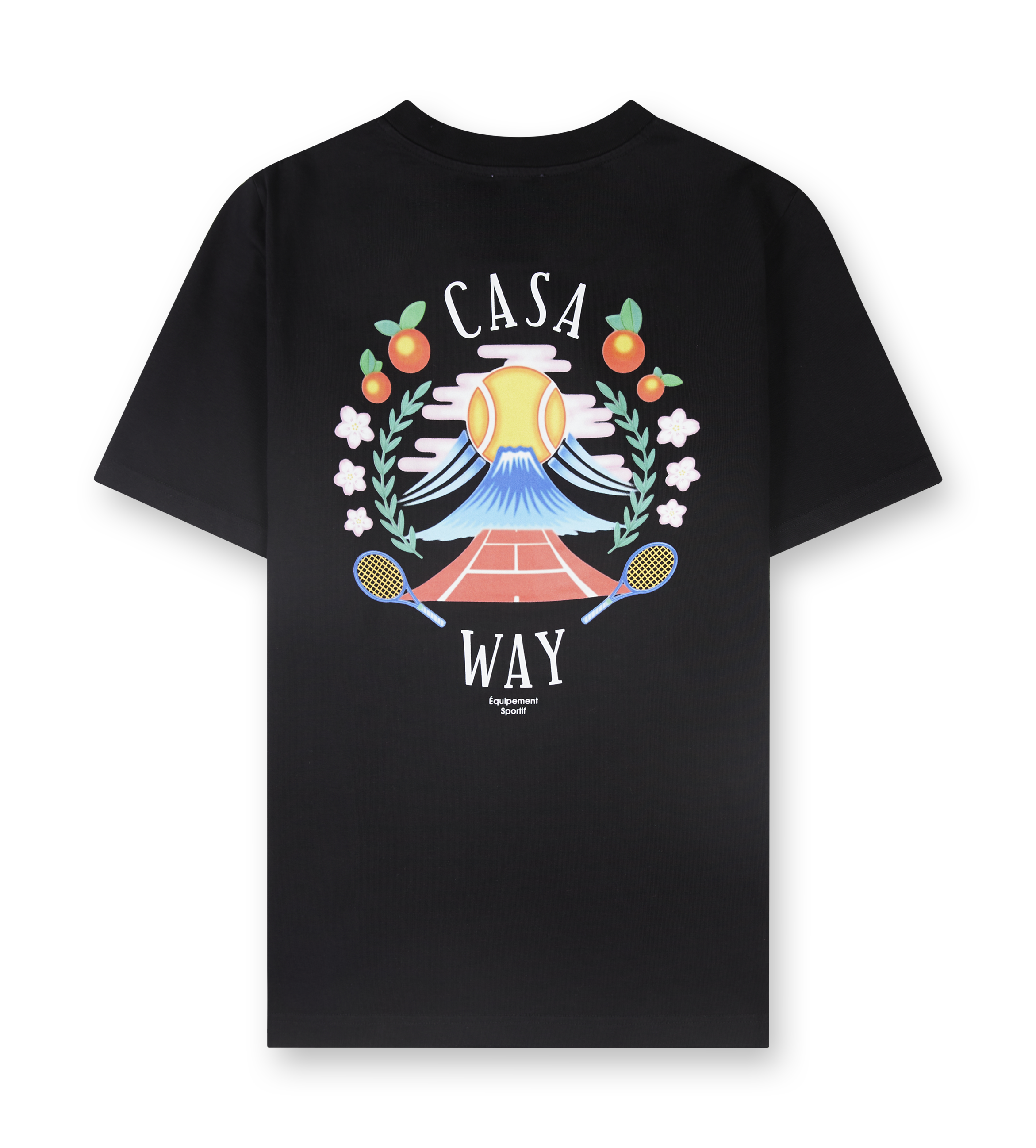 Casablanca Casa Way Mountain T-Shirt in Black – FOUR Amsterdam Casablanca Casa Way Mountain T-Shirt in Black – FOUR Amsterdam