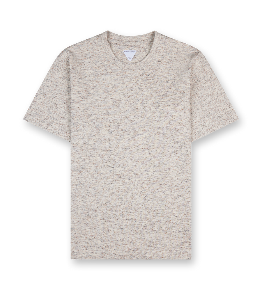 Bottega Veneta Jersey T-shirt in Black-Brown