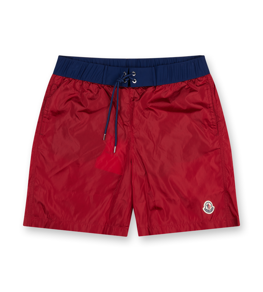 Boxer Mare Swim Shorts Red