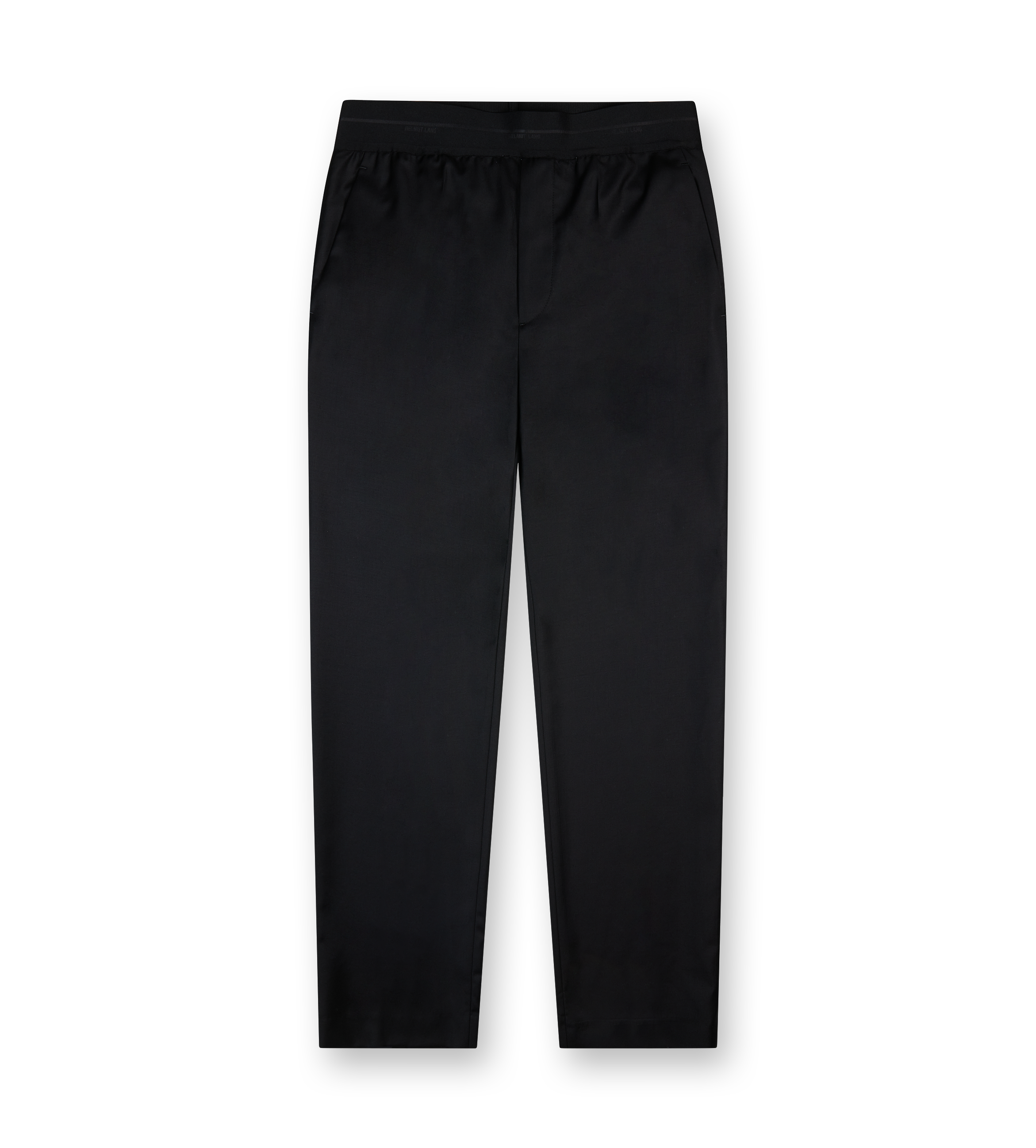 Helmut Lang - PS25 - Wool Taper Pants Natural Black - P02HM205