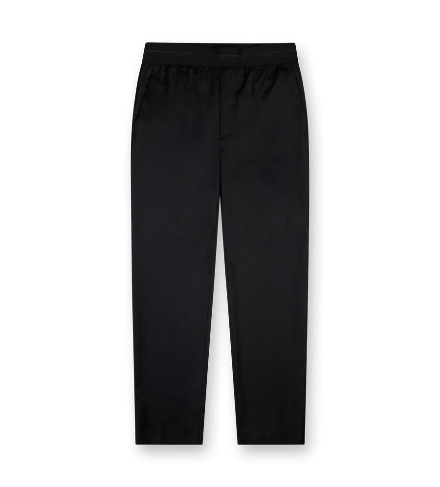 Helmut Lang - PS25 - Wool Taper Pants Natural Black - P02HM205