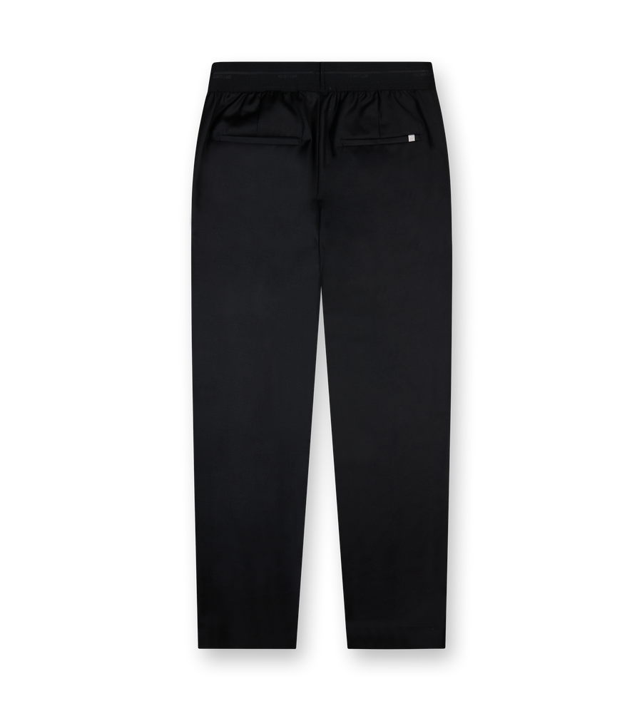 Helmut Lang - PS25 - Wool Taper Pants Natural Black - P02HM205