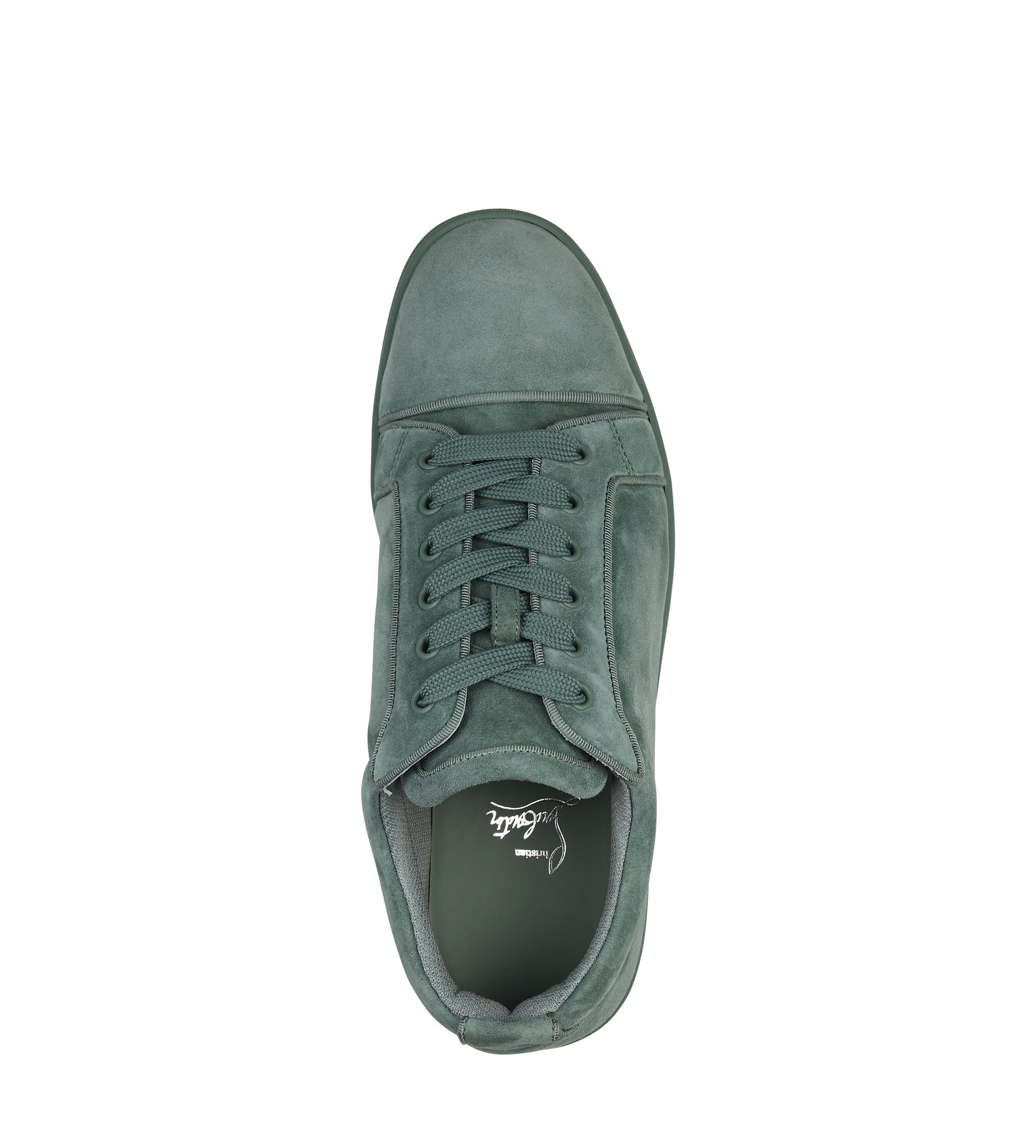 Louis Junior Sneakers - Veau velours in Manuka
