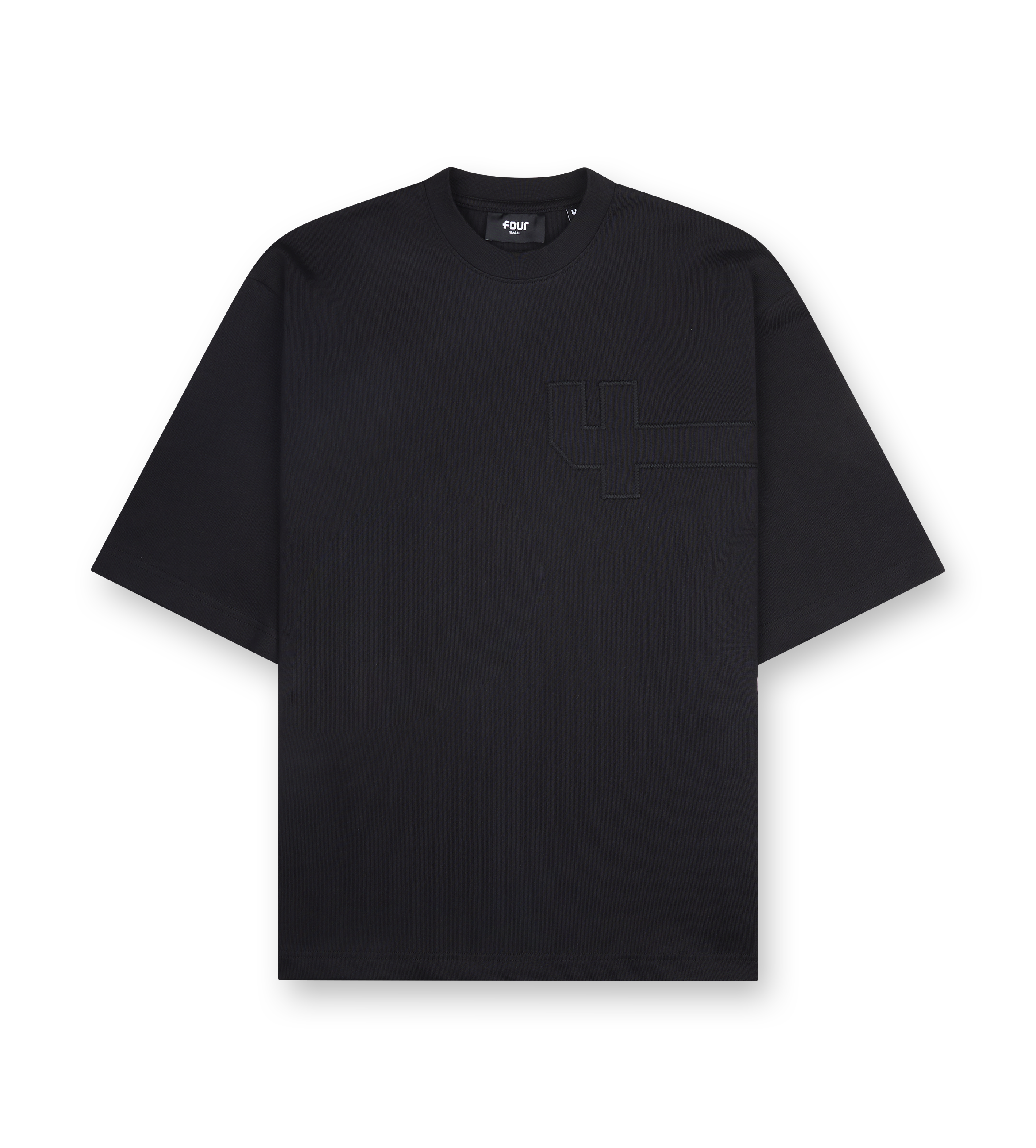 4 Patch T-shirt Black
