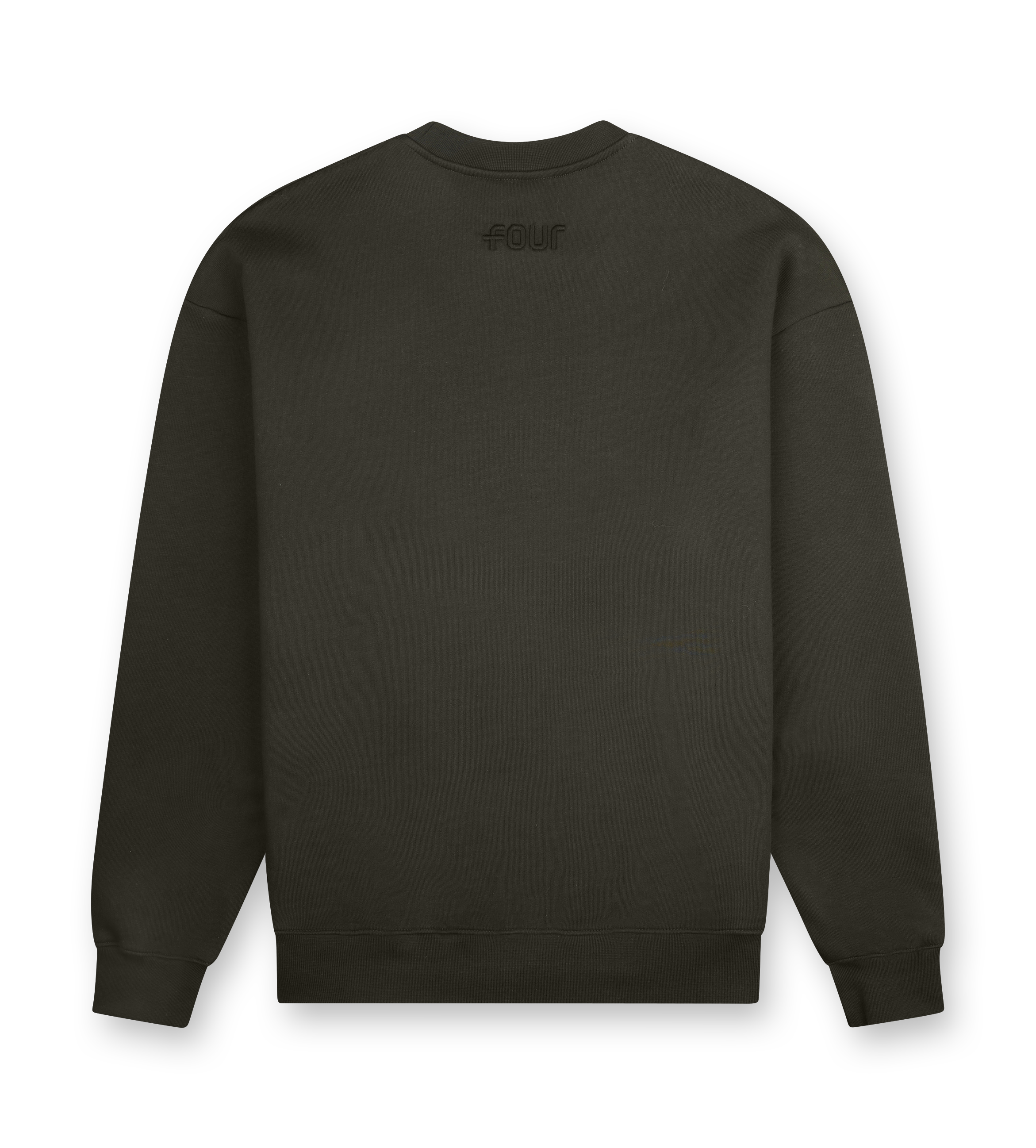 4 Patch Crewneck Army Green