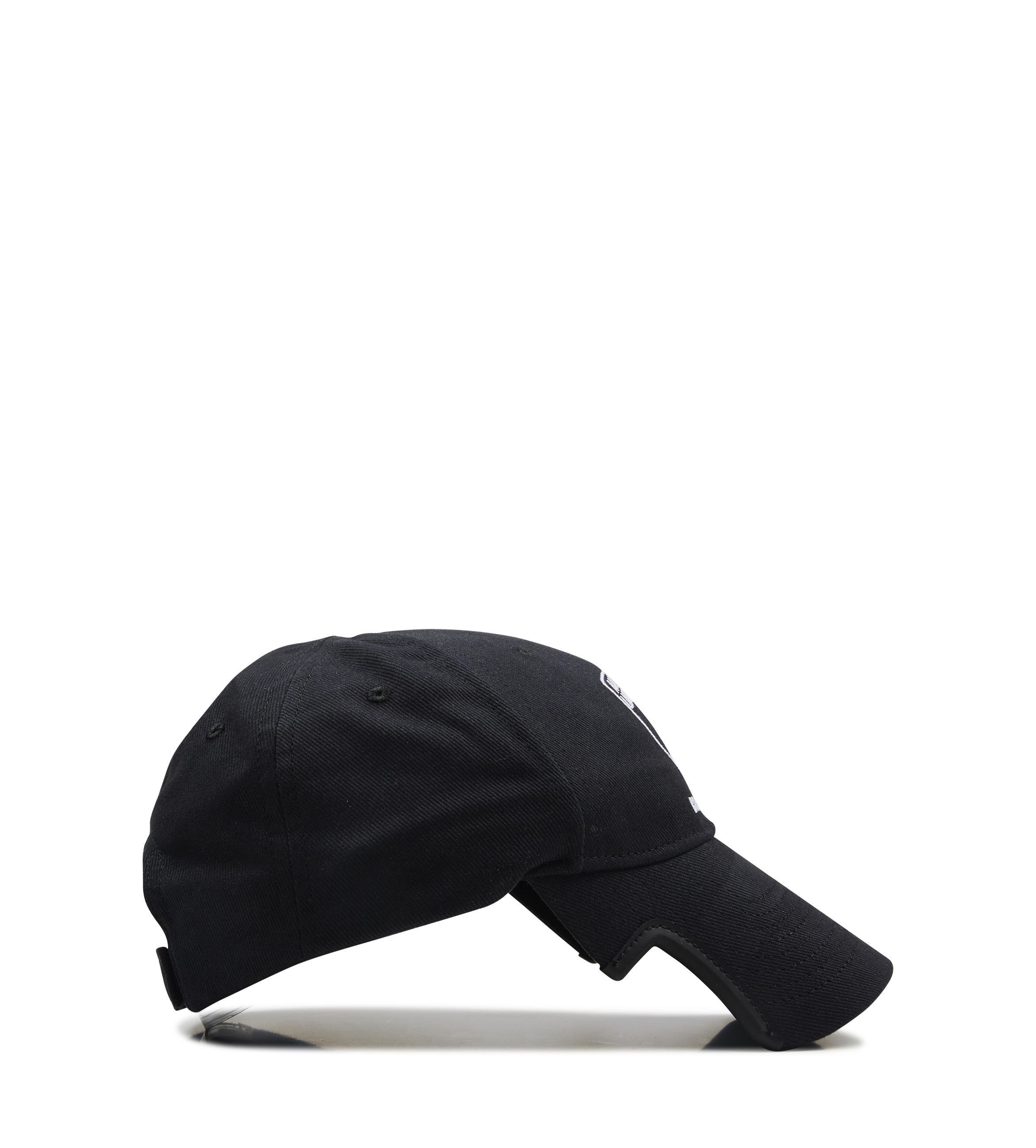 Balenciaga I Automobili Lamborghini Cap in black cotton drill