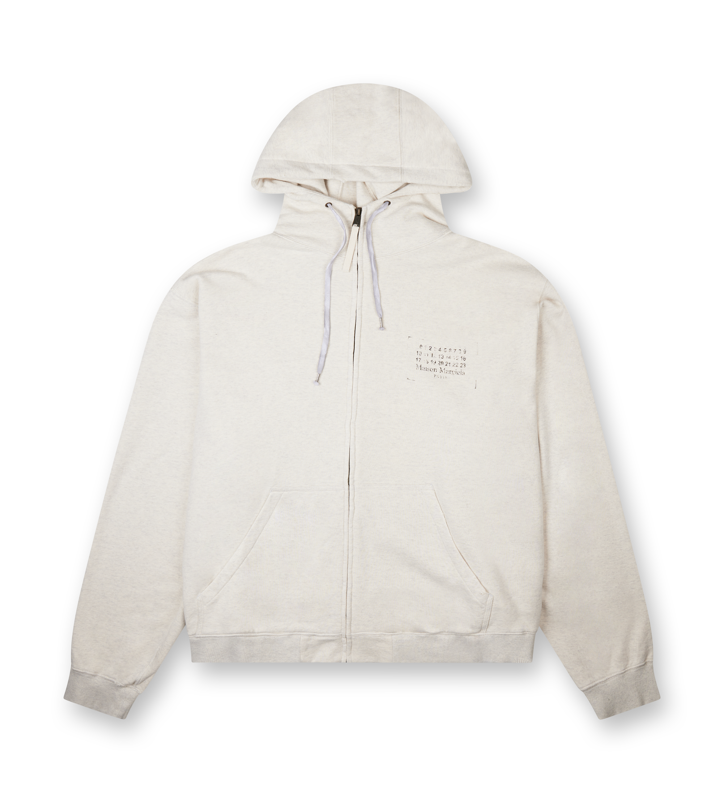 Sweat Jacket Ecru Melange
