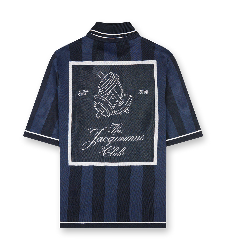 Polo printed T-shirt in Dark navy