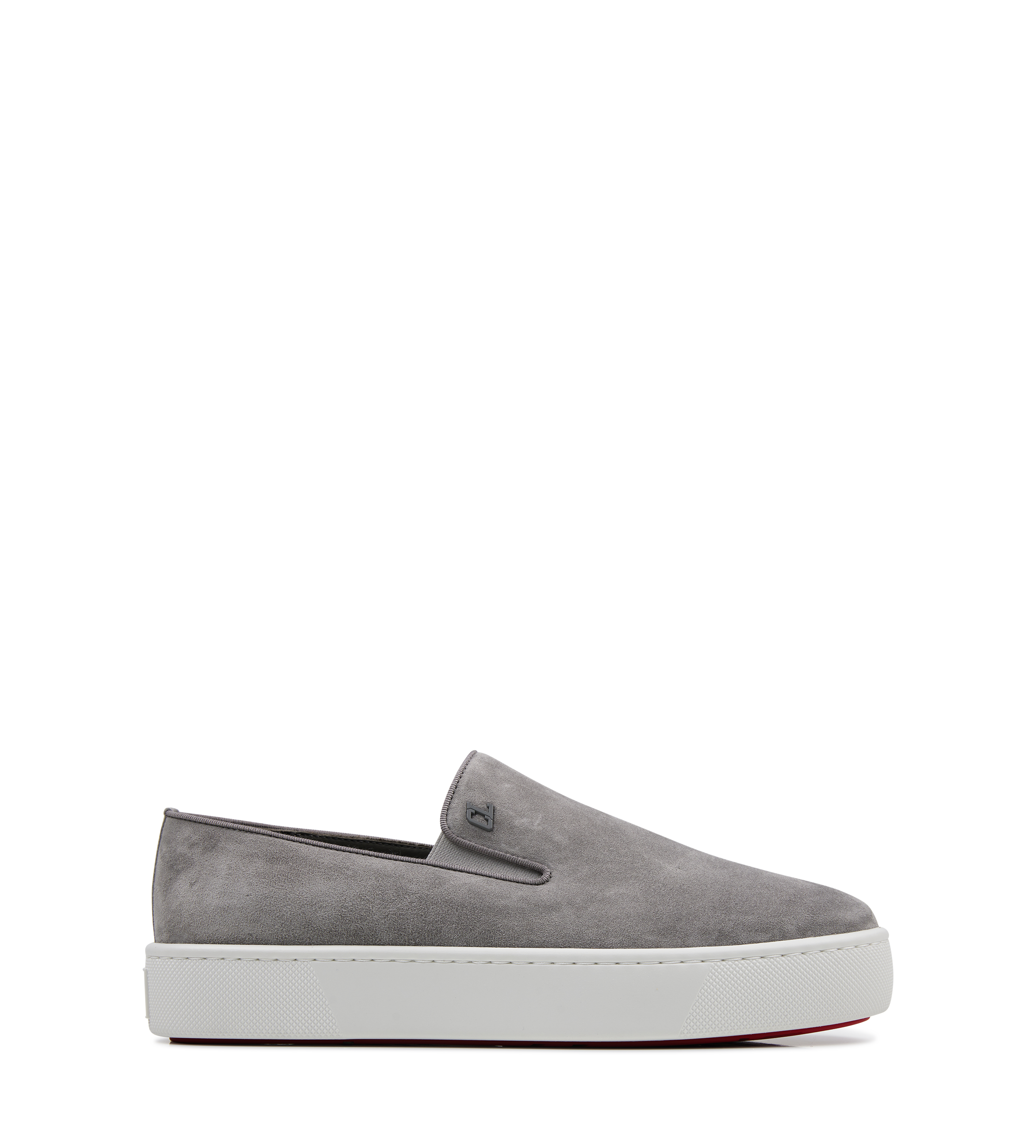 Boatissimo Suede Slip-On Sneakers Smoke Grey