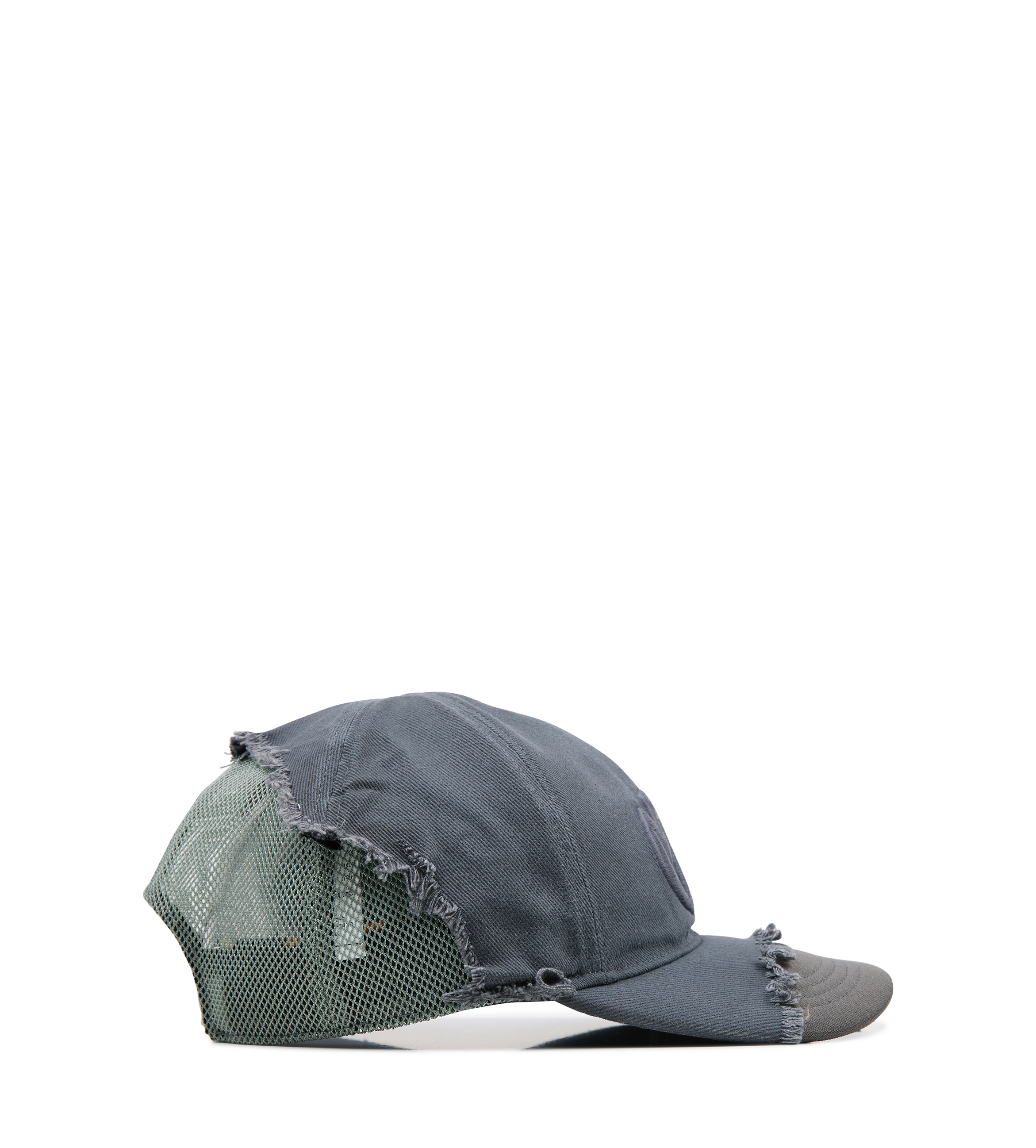 Crushed detail cap  Gray
