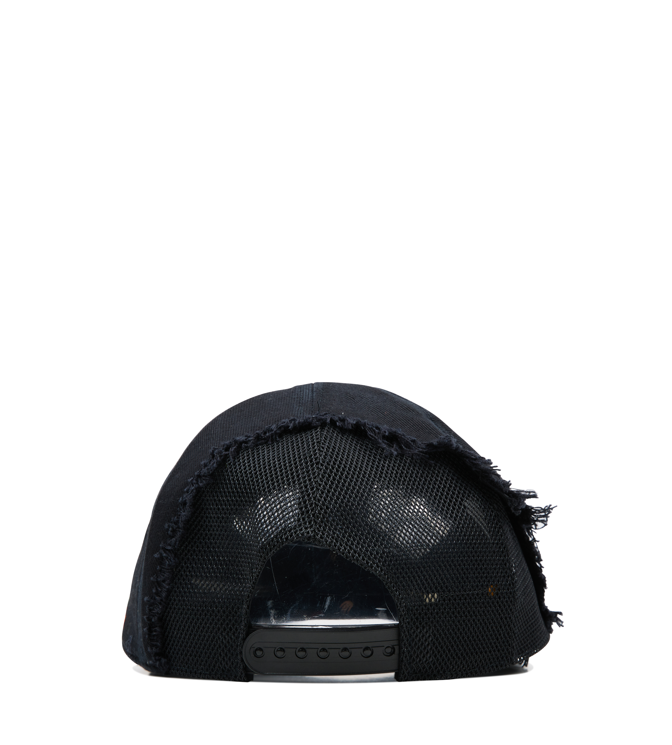 Crushed detail cap  Black