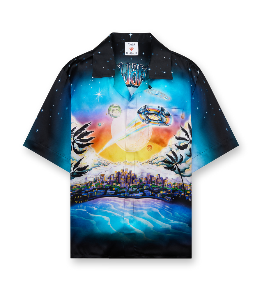 La Prémonition Short Sleeve Silk Shirt