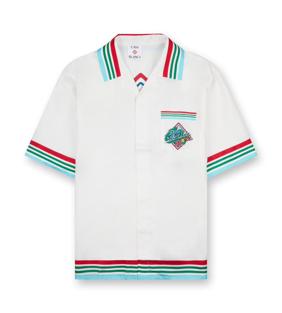Short Sleeve Cuban Collar Shirt - Casa Way World Series
