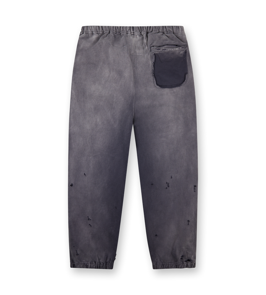 Sun Faded Pants  Black