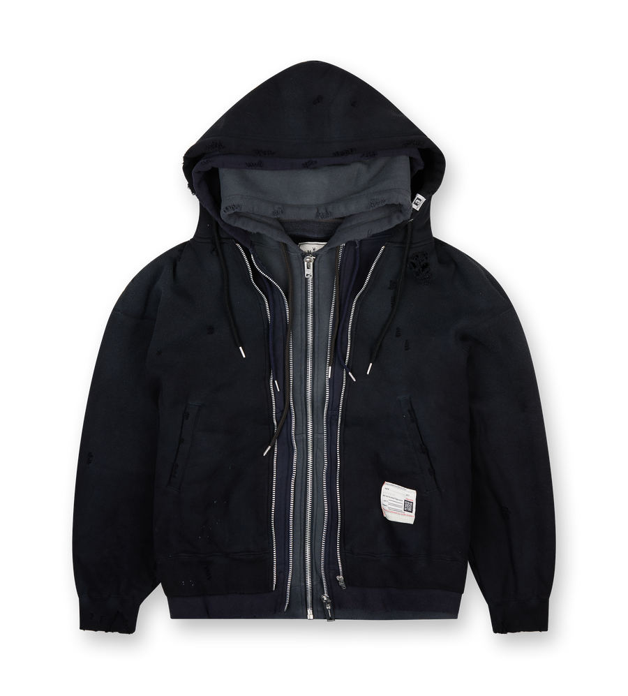 Triple Layered Zip-up Hoodie