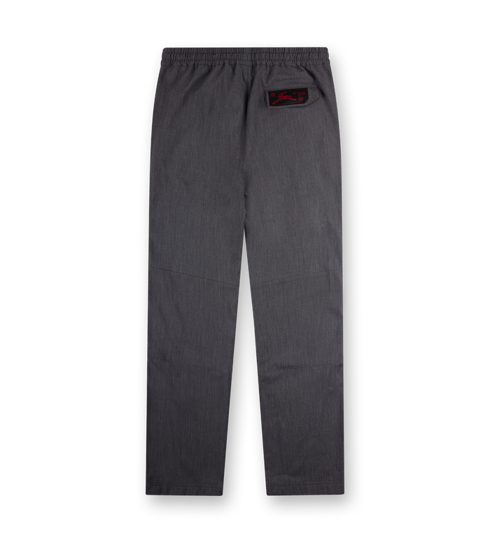 Script Logo Suit Trousers Dark Grey