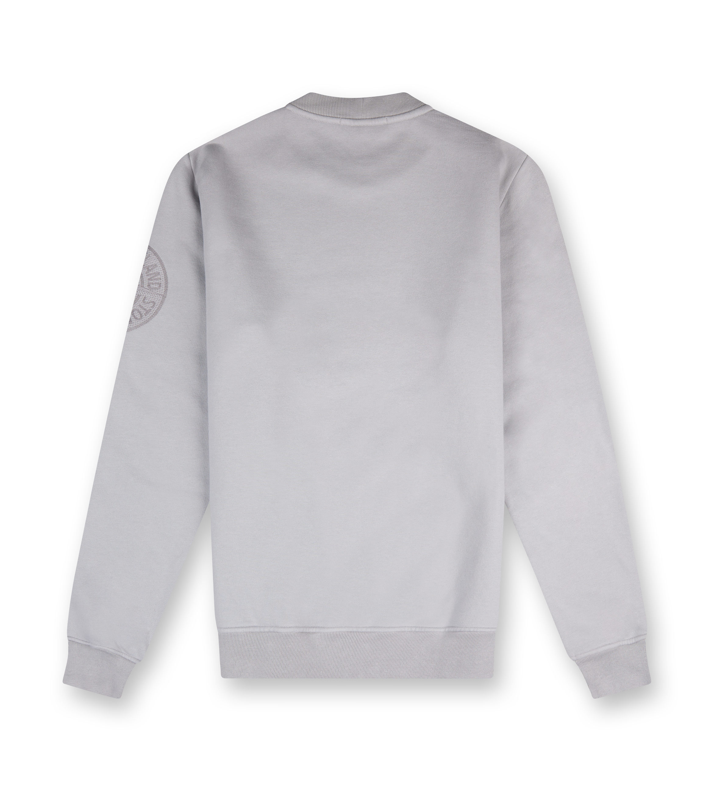 Crewneck sweatshirt with Compass embroidery