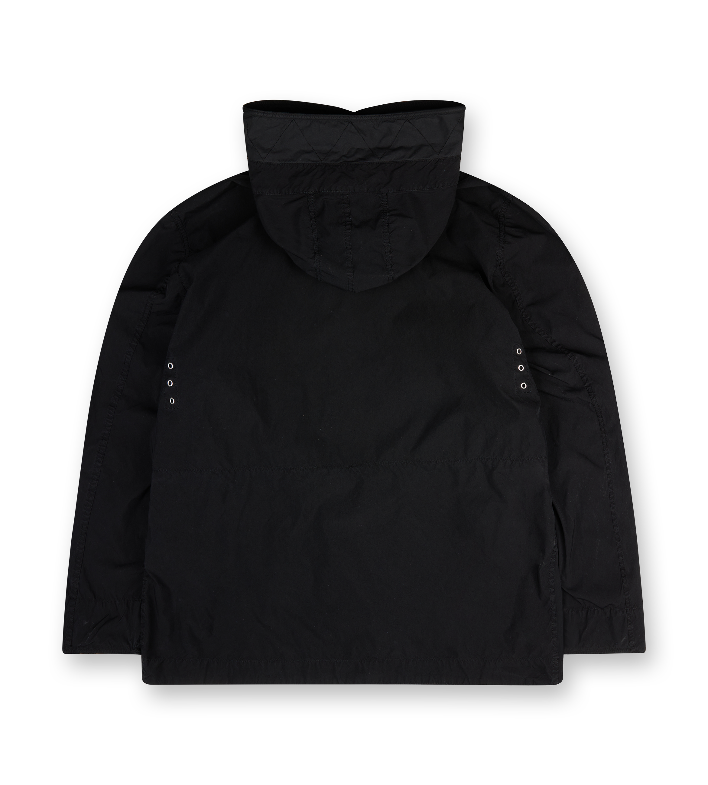 Parka with matt appearance and anti-drop
