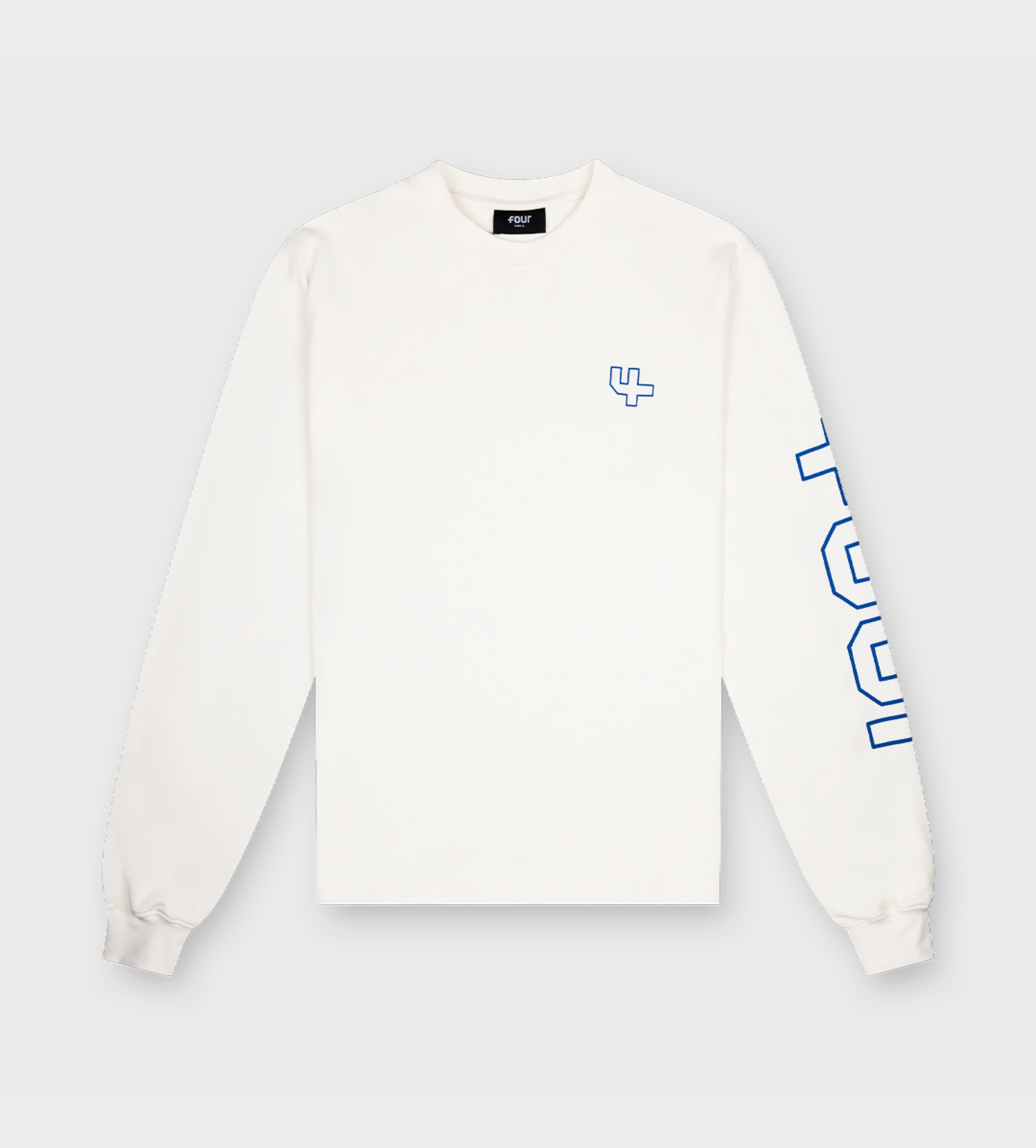 Outline Longsleeve Cannoli/ Princess Blue