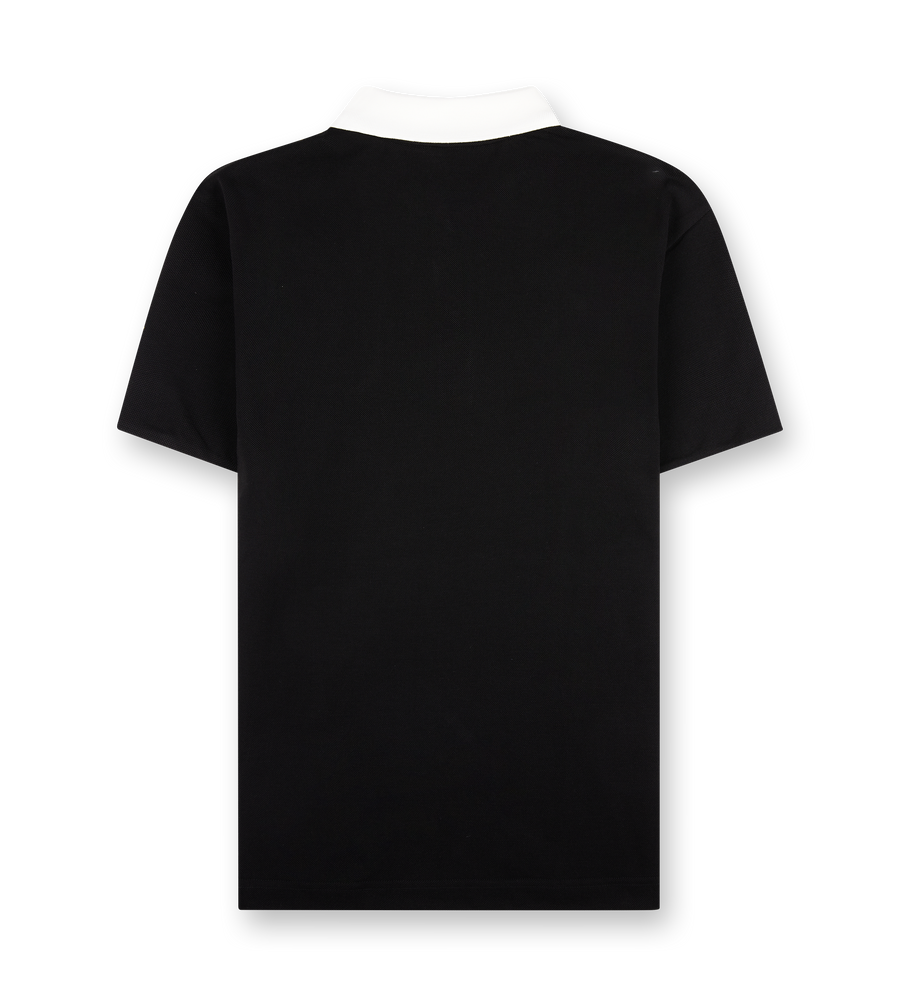 Monogram Polo T-shirt Black