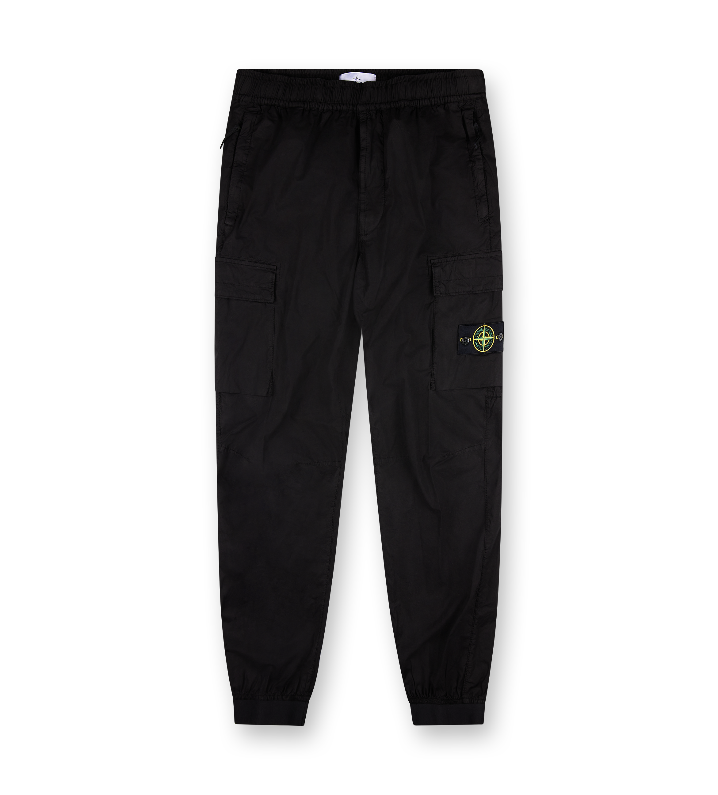 Tapered Cargo Pants Black
