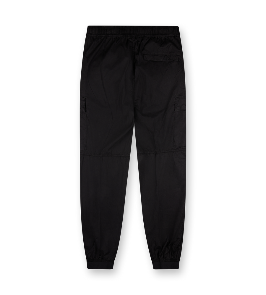 Tapered Cargo Pants Black