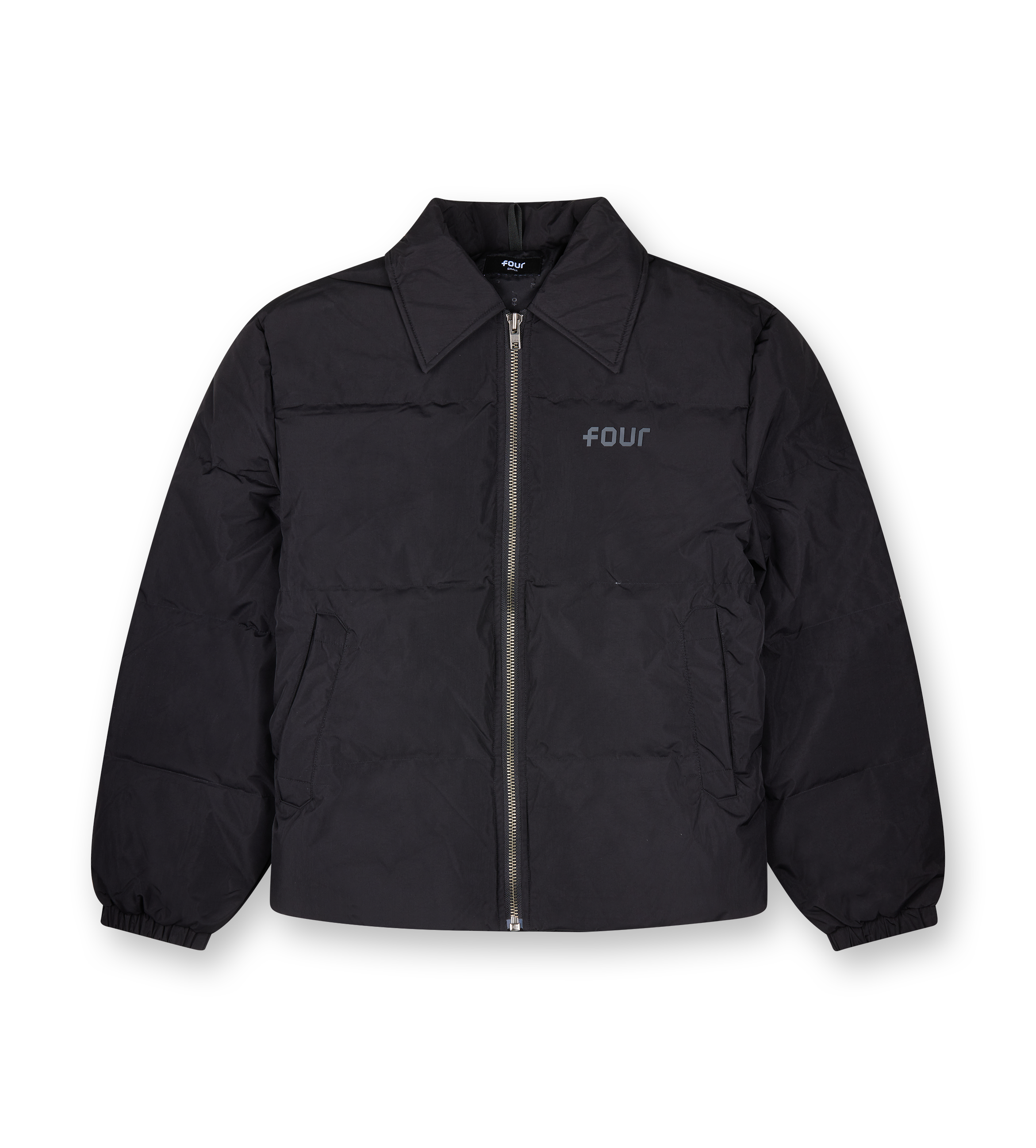 Padded Shirt Puffer Black