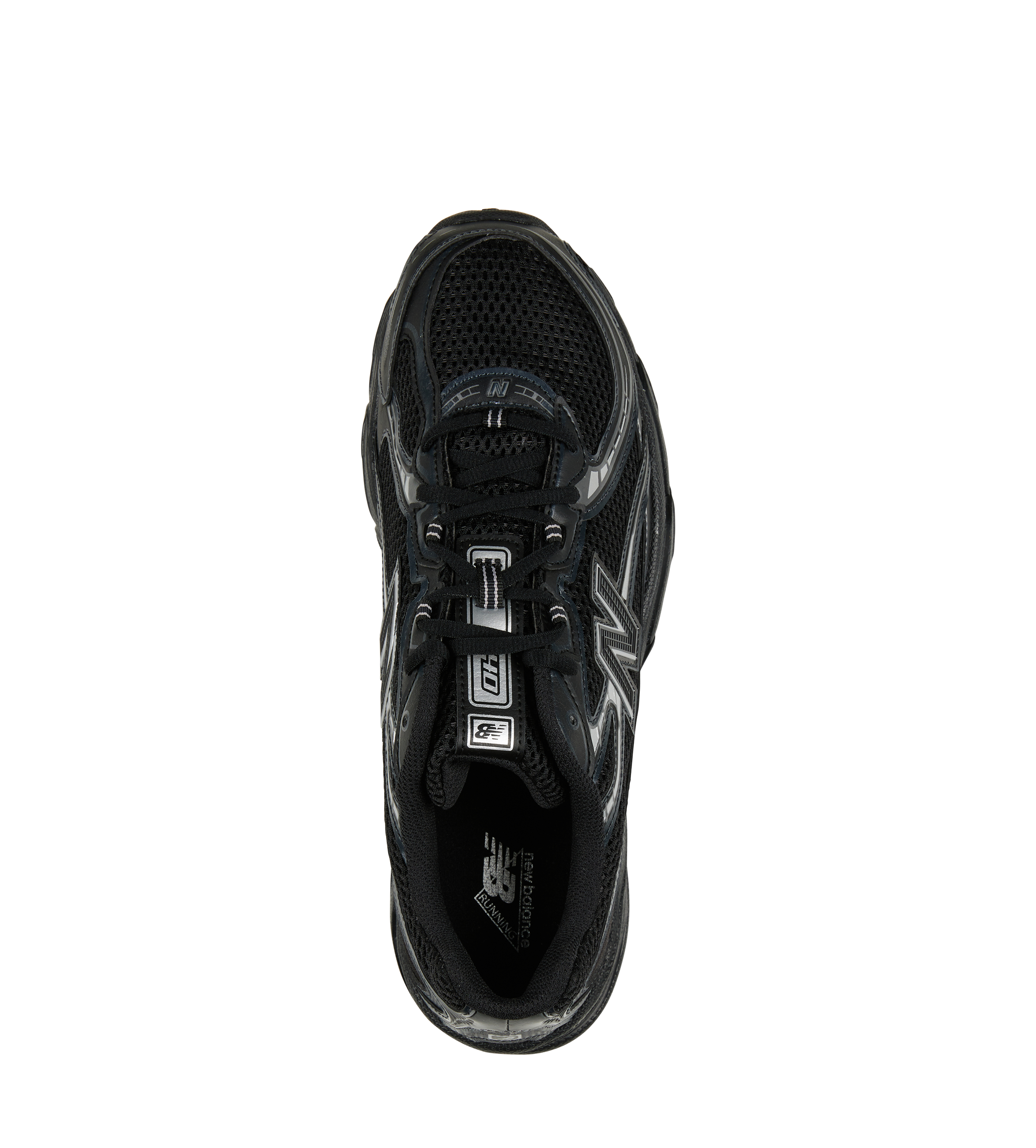 740 Sneakers Black Metallic