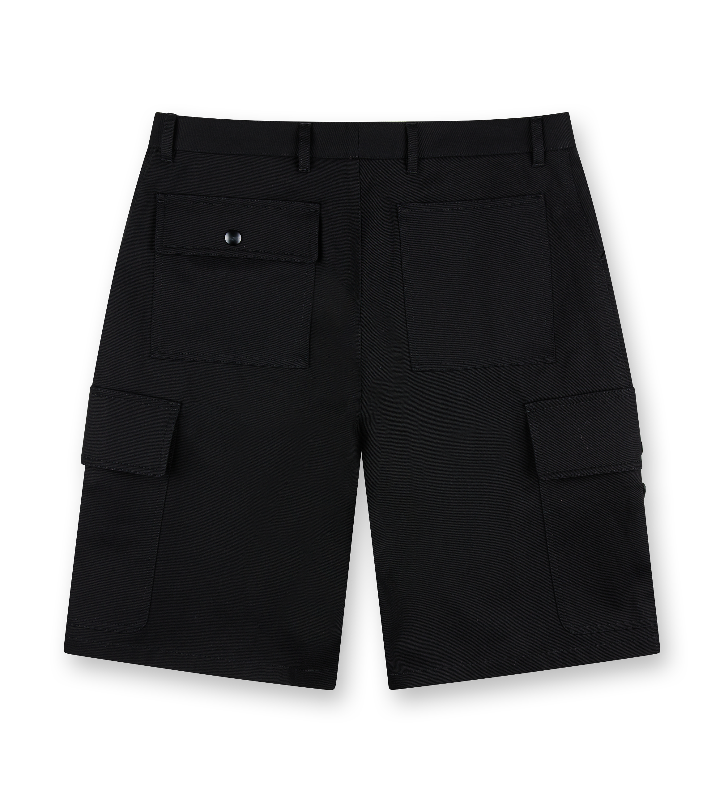 Cotton Bermuda Black