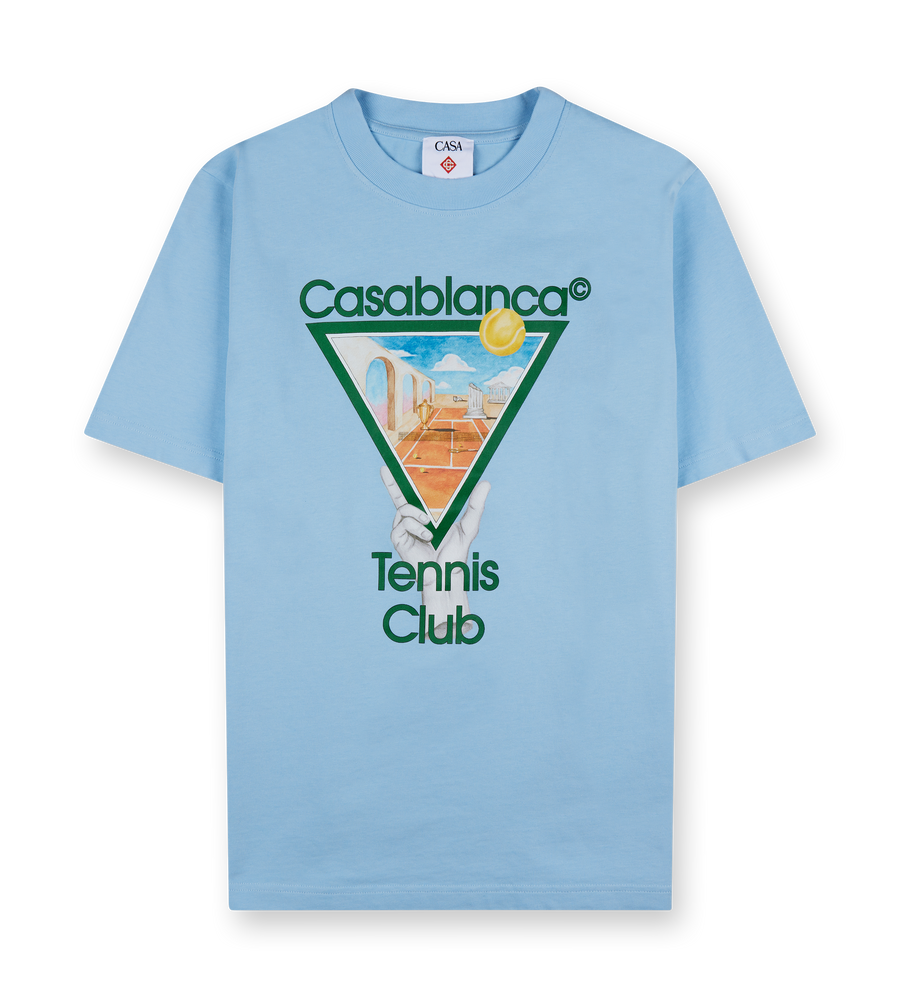 Metaphysical Tennis T-shirt Light Blue