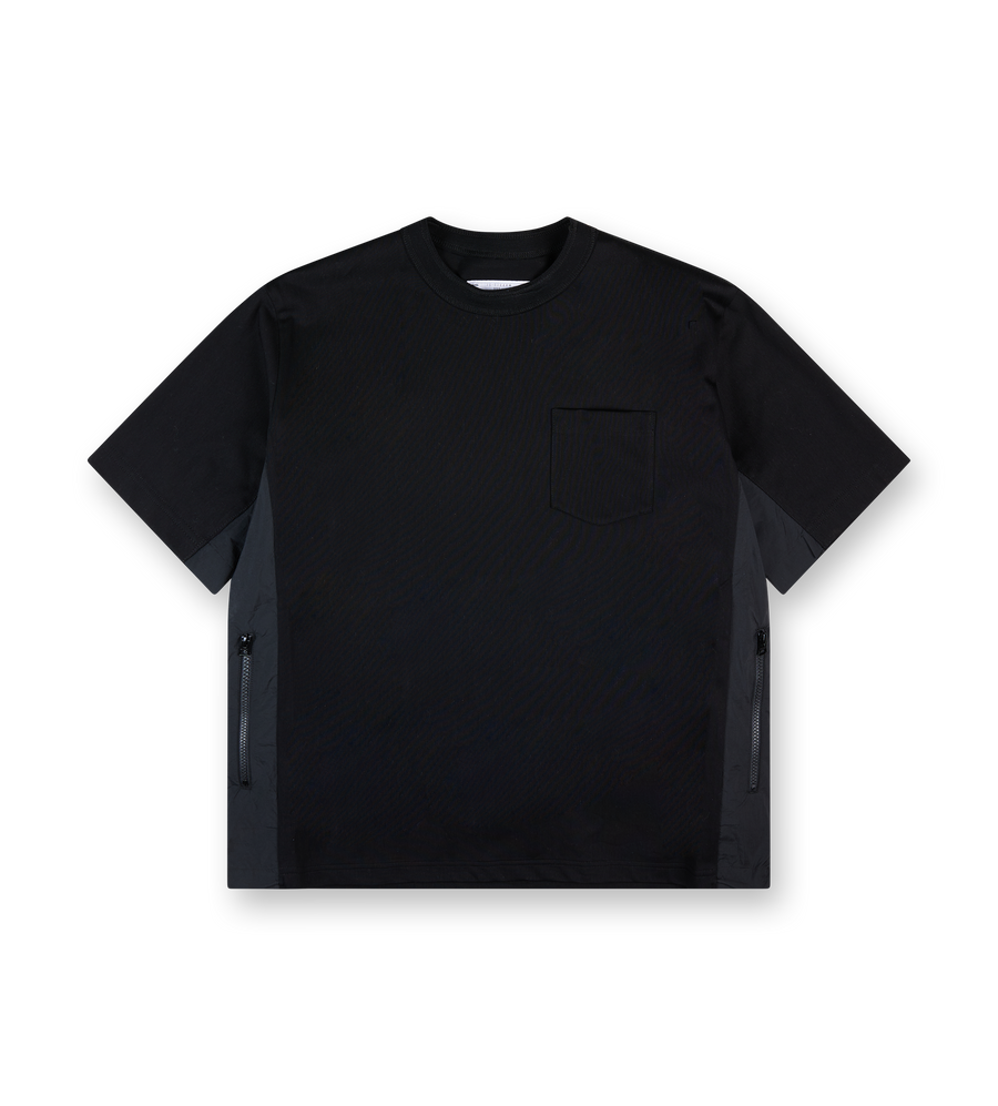 Cotton Jersey T-Shirt Black