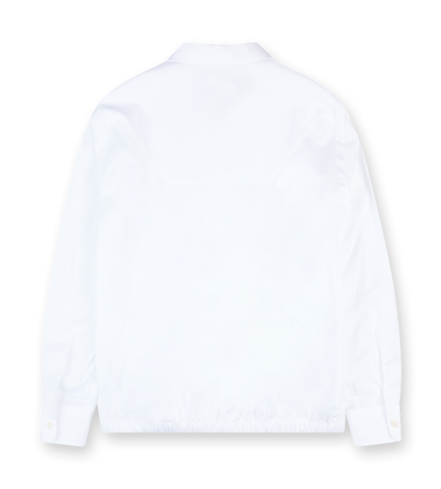 Cotton Poplin Jacket Off-White
