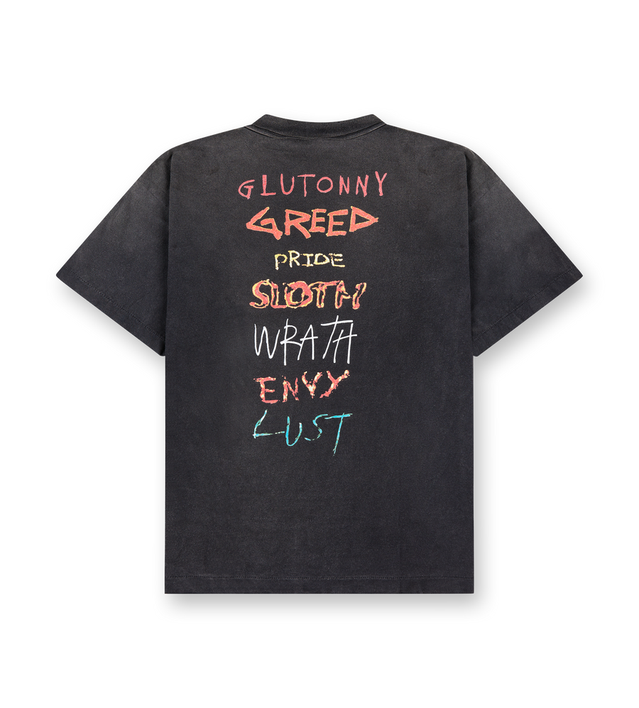 Seven Deadly T-shirt Black