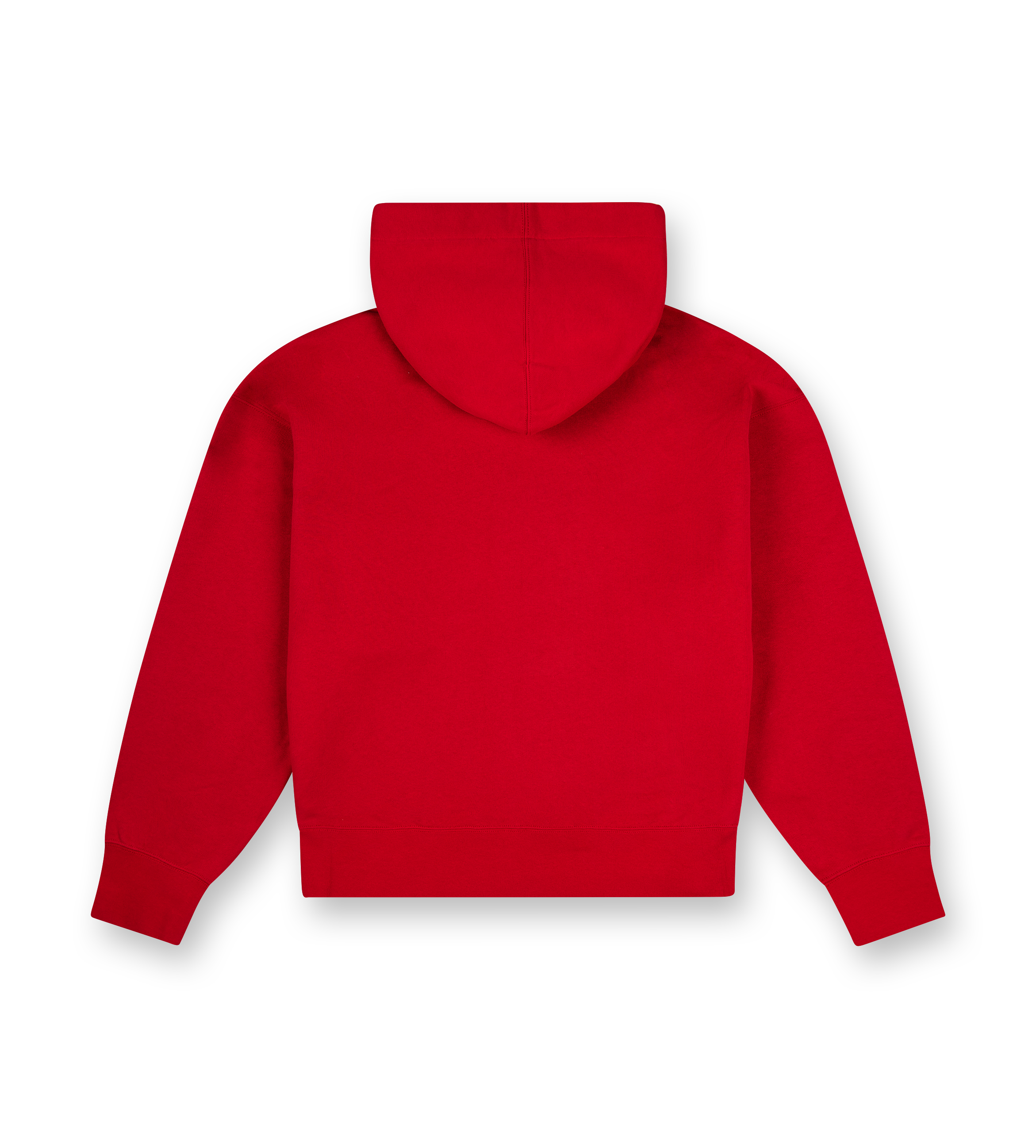 Moncler x Palm Angels Racing Logo Cotton Hoodie Red FOUR Amsterdam