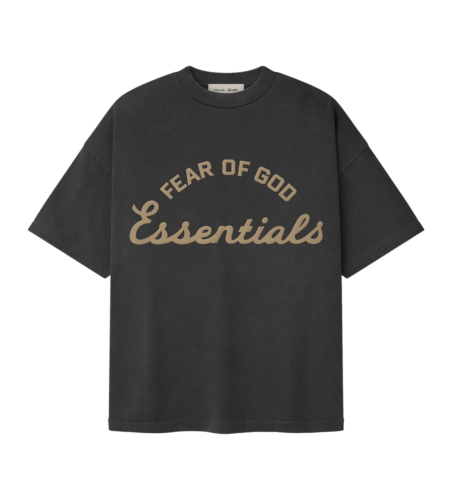 Fear of God Essentials Training 90s Tee in Faded Iron Grey