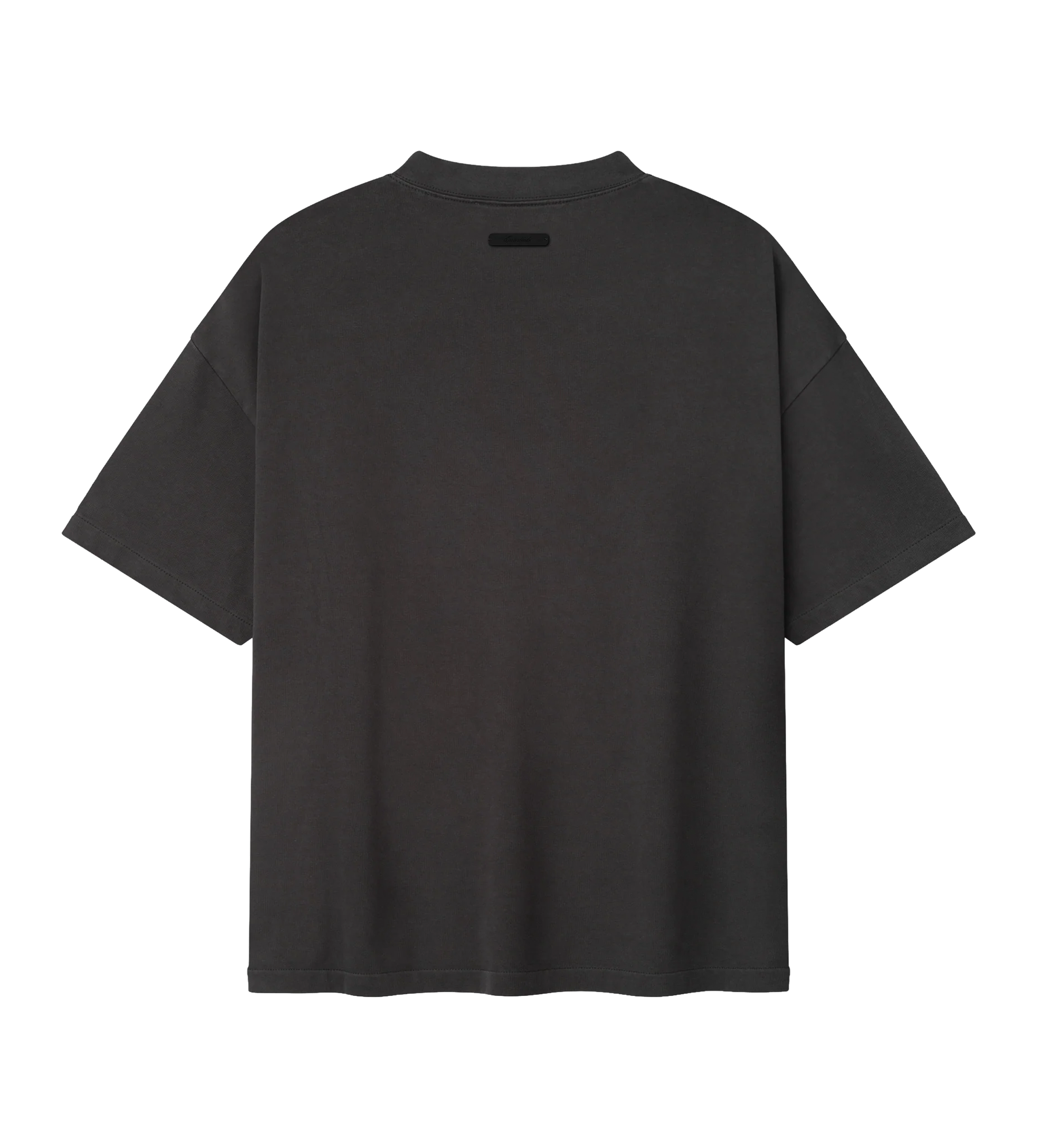 Fear of God Essentials Campus 90s Tee in Faded Black