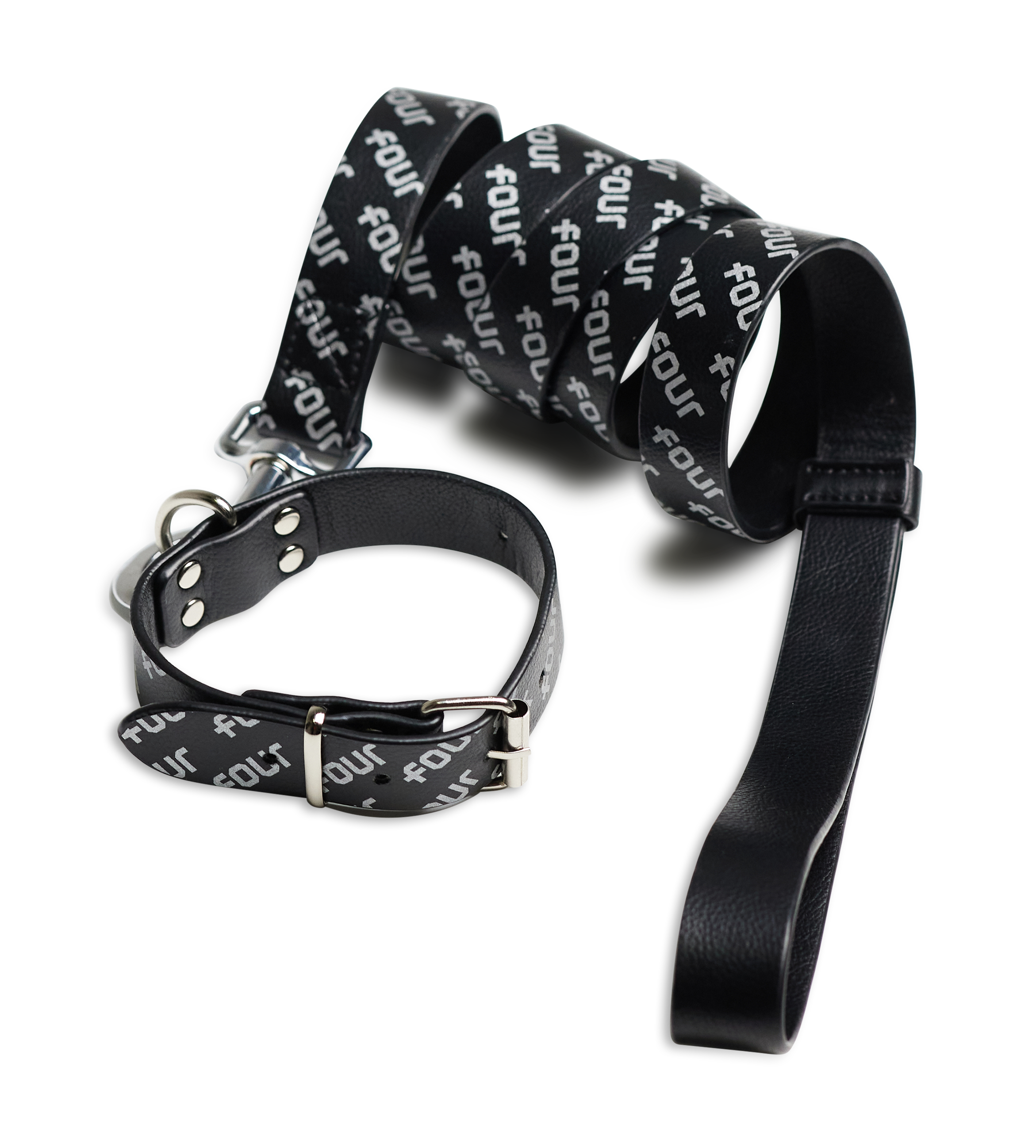 FOUR Pets Leash Black