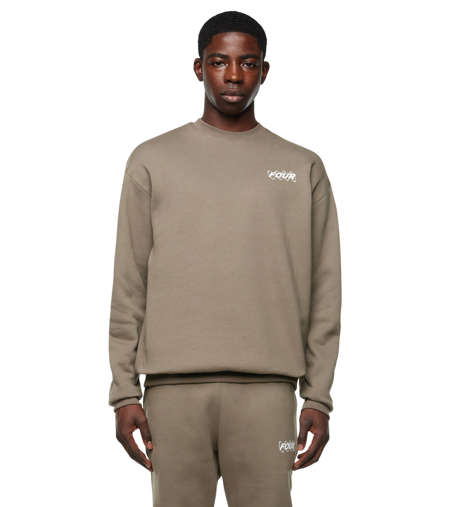 Cirkels logo ronde hals bungeekoord