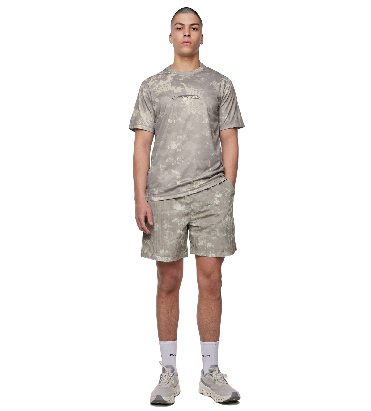 Sportswear T-shirt Zand Camo