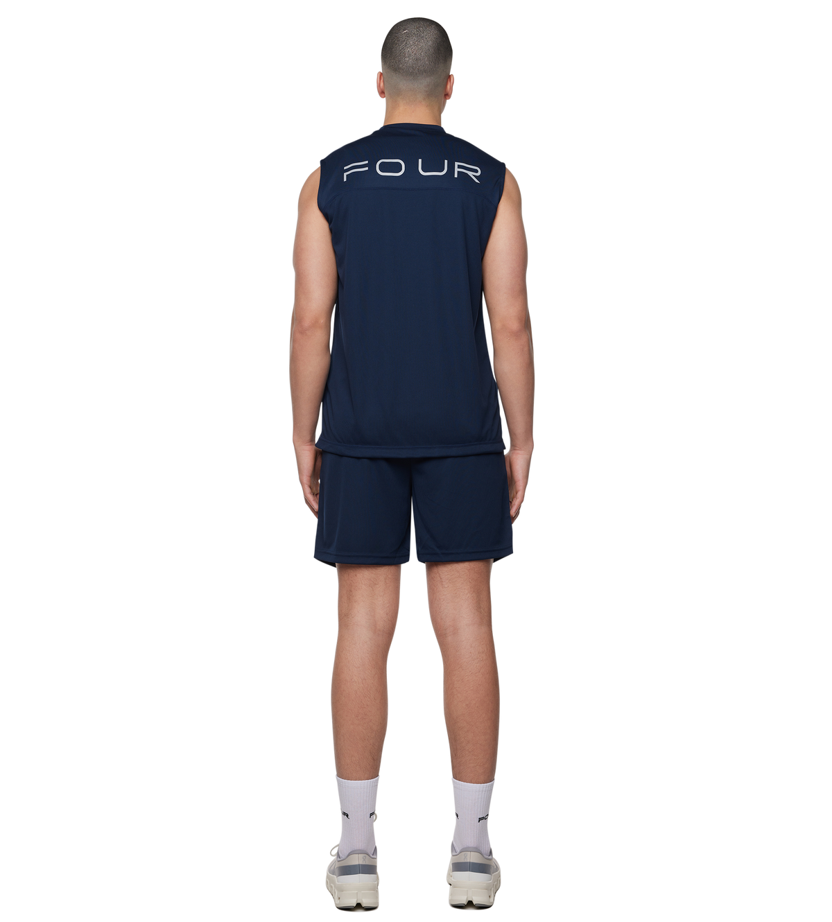 Sportswear Tanktop Marineblauw