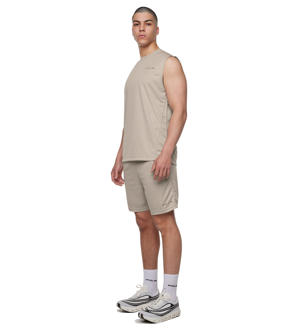 Sportswear Tanktop Zand