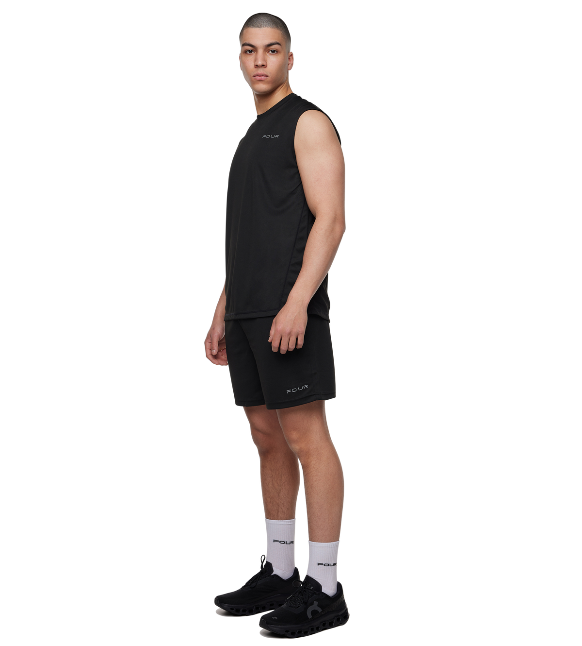 Sportswear Tanktop Zwart