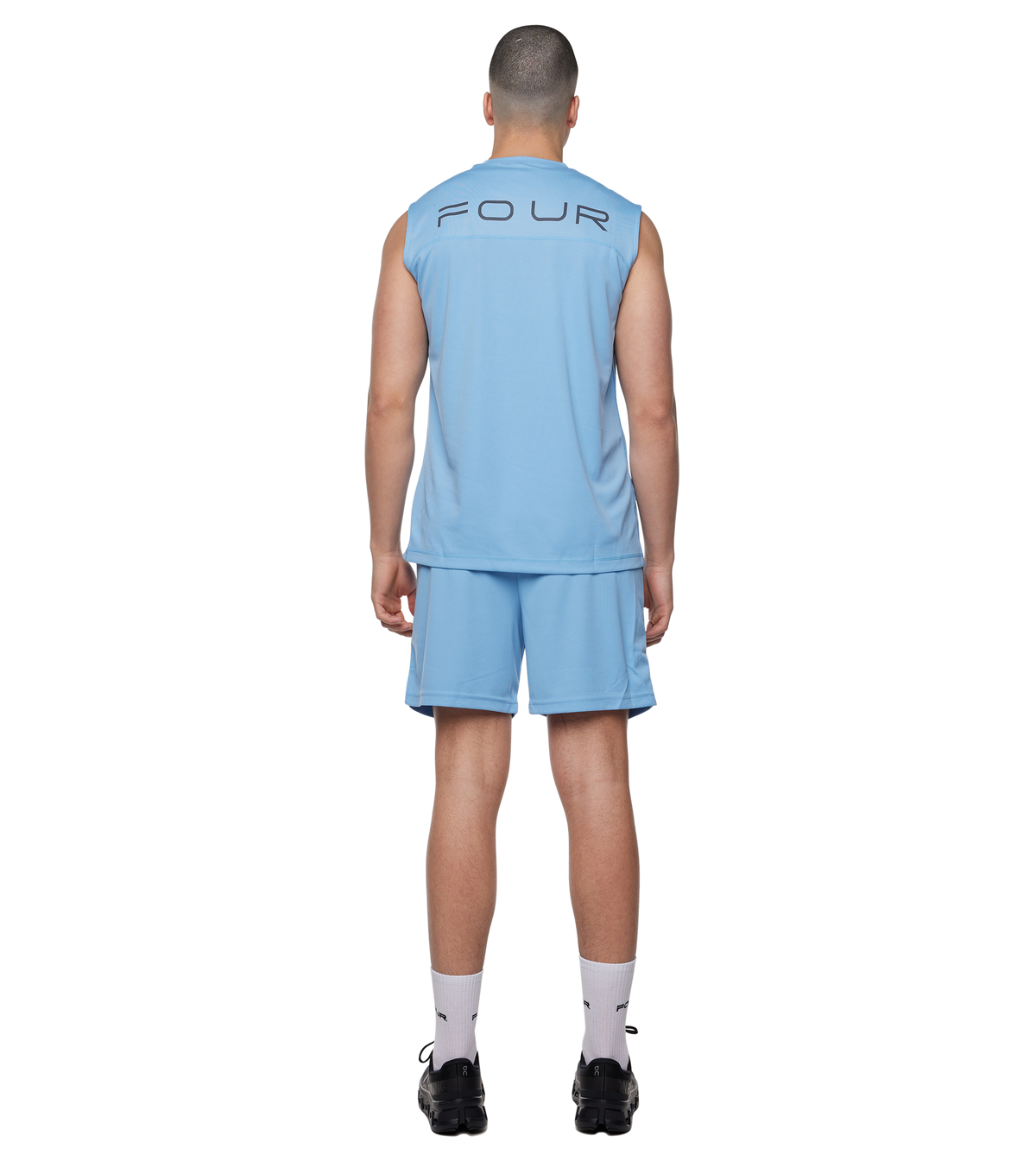 Sportswear Tanktop Schemerblauw