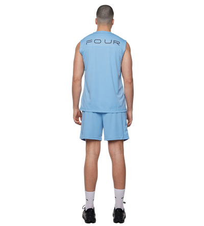 Sportswear Tanktop Schemerblauw